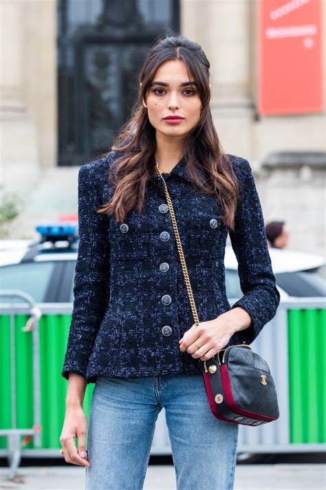 do chanel jackets run small|street style Chanel jackets.